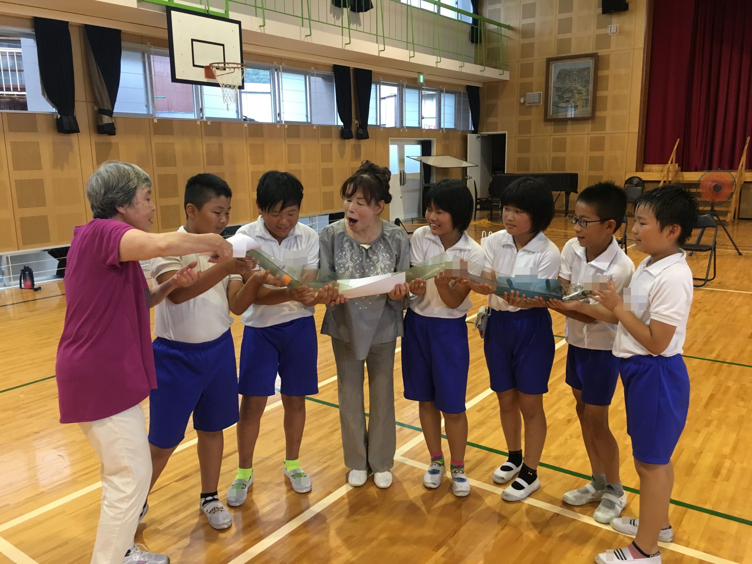 箕島小学校５年生と高齢者との「交流会」開催!!