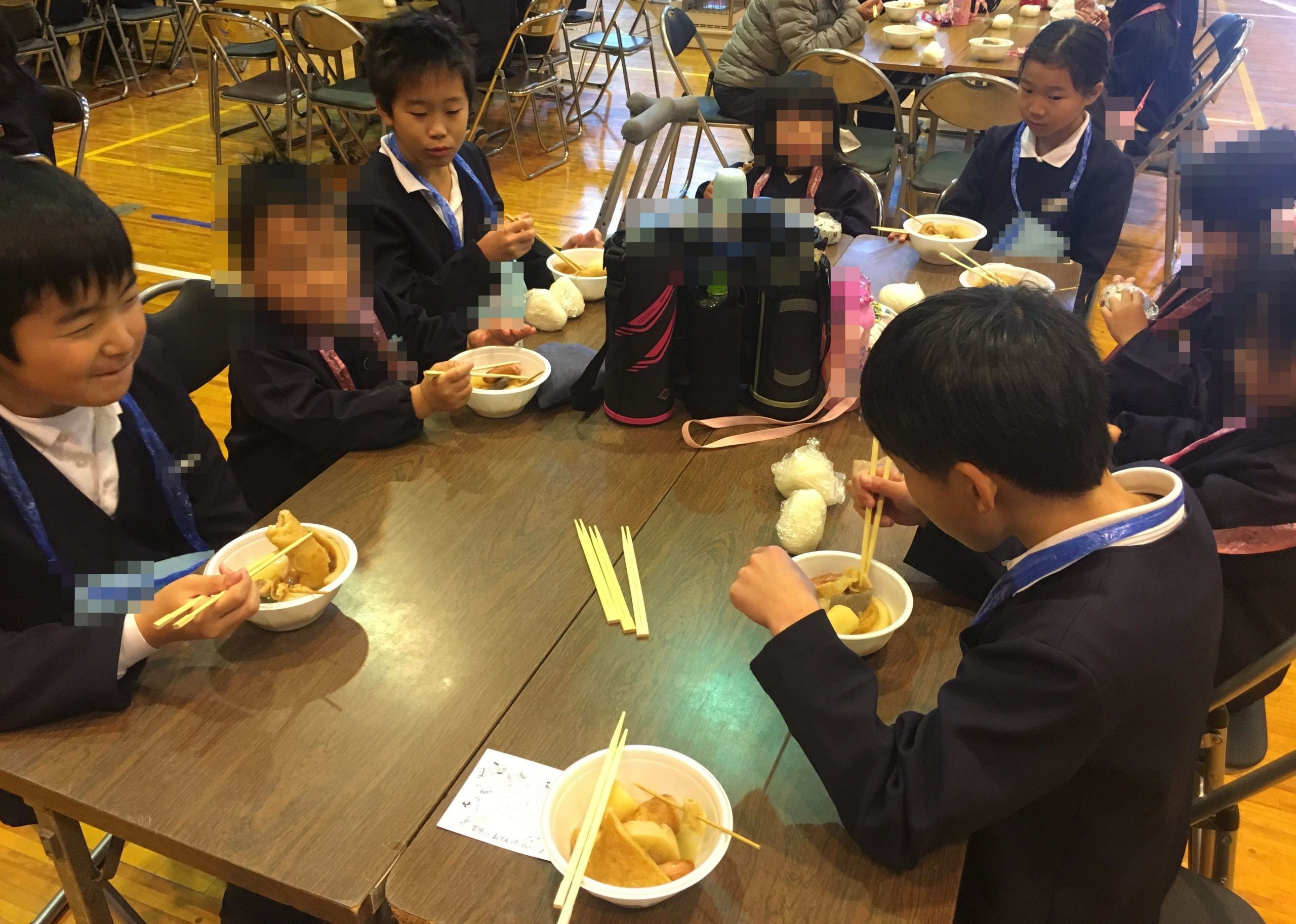 「おでんパーティ―」に招待されました。