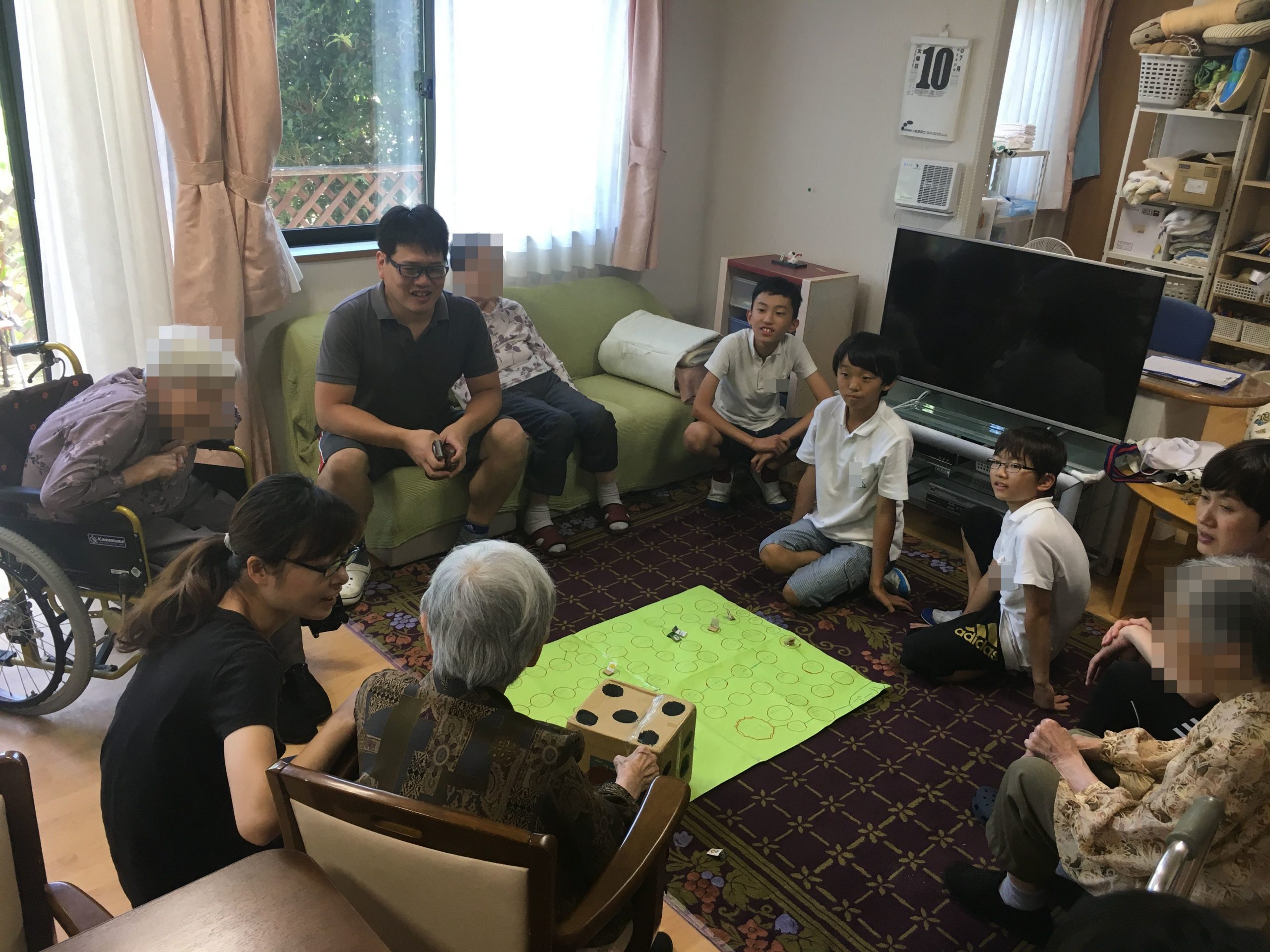 保田小学校６年生と施設利用者との交流会を開催しました!!