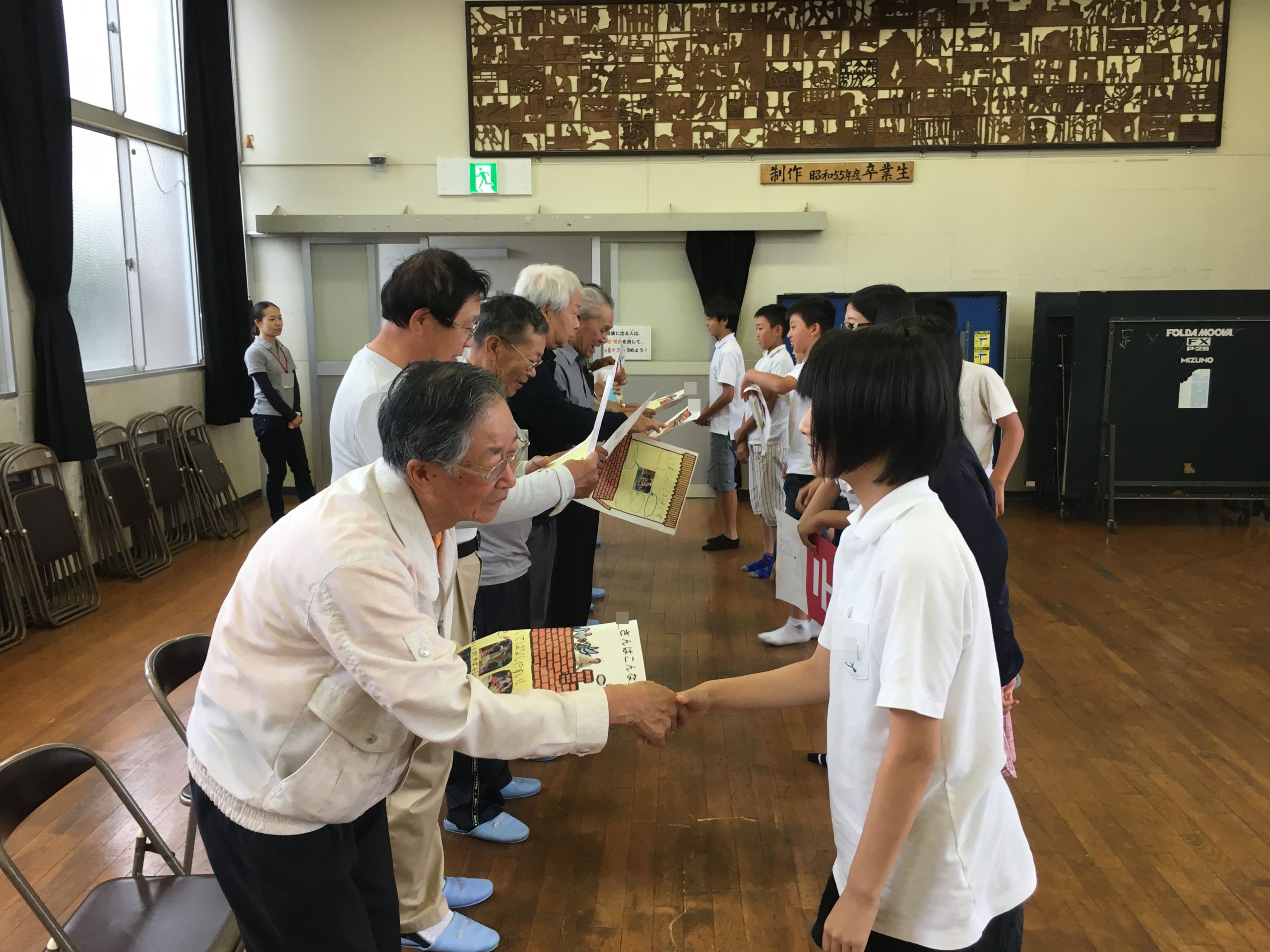 紹介シートをお渡ししました!!