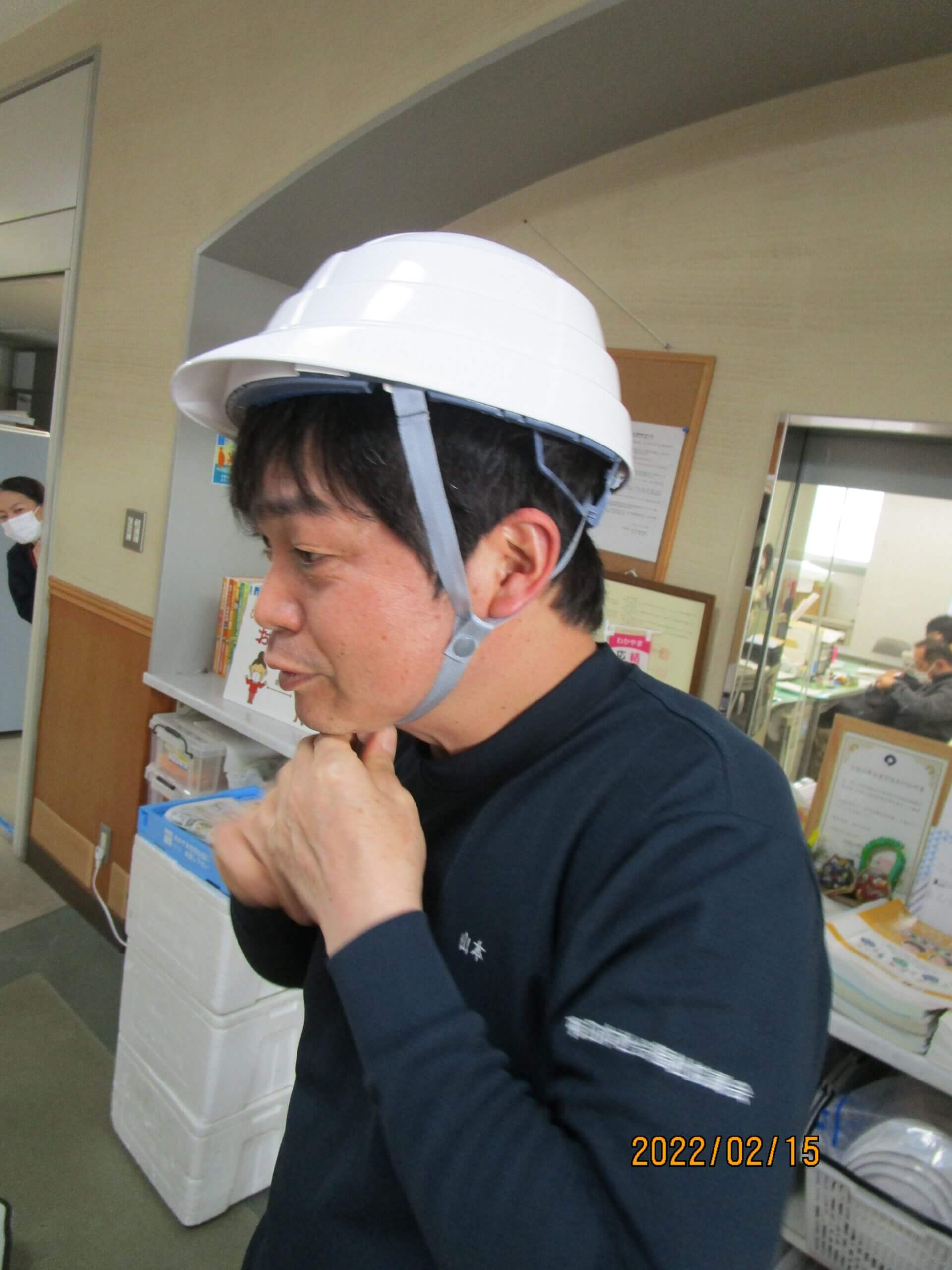 防災ヘルメット