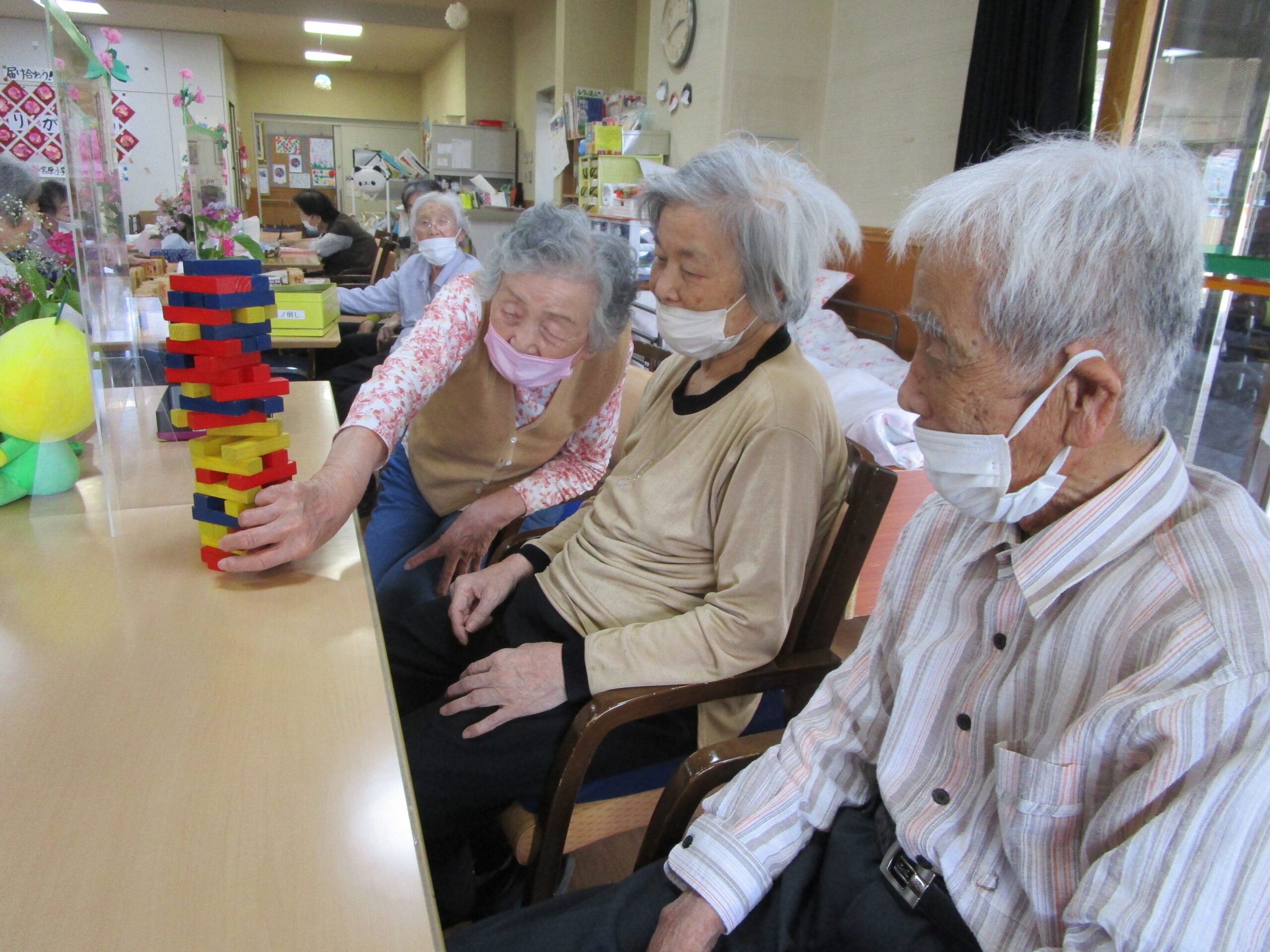 好きな事をして、みんなと交流しよう(^_-)-☆