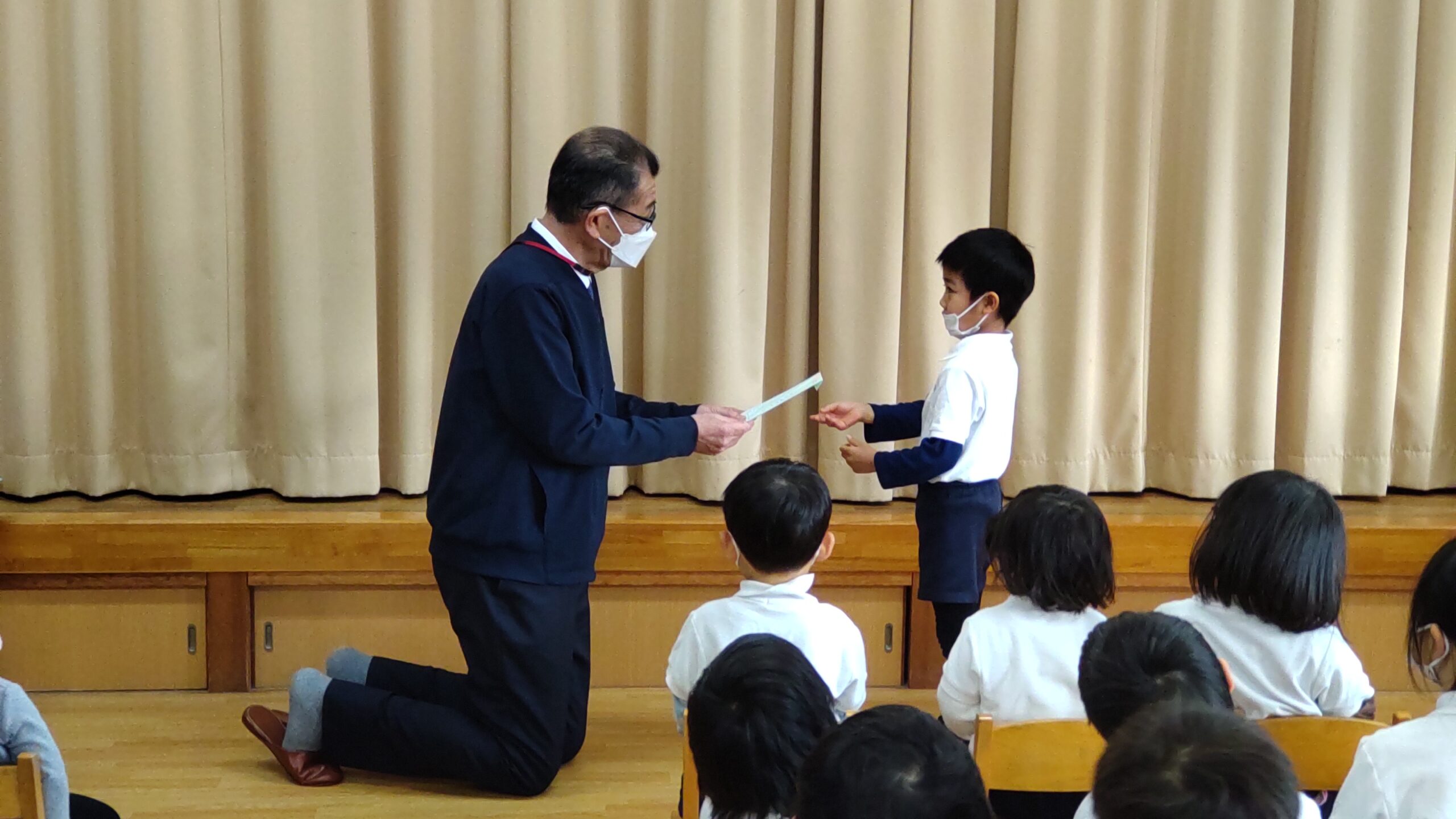 かわいい子どもさん達からご寄付をいただきました！