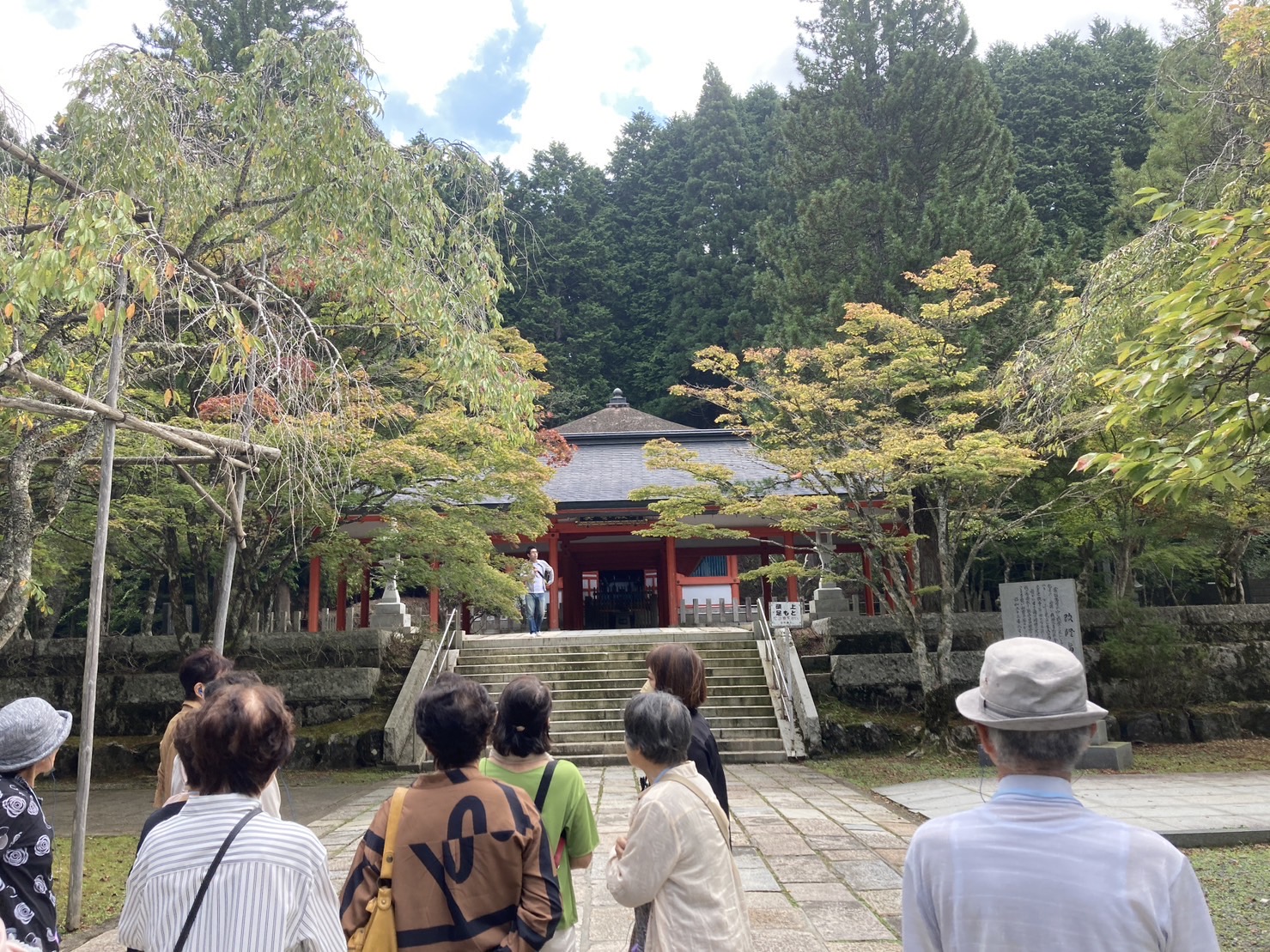 老人クラブ文化部研修会～高野山～に行ってきました！🚌
