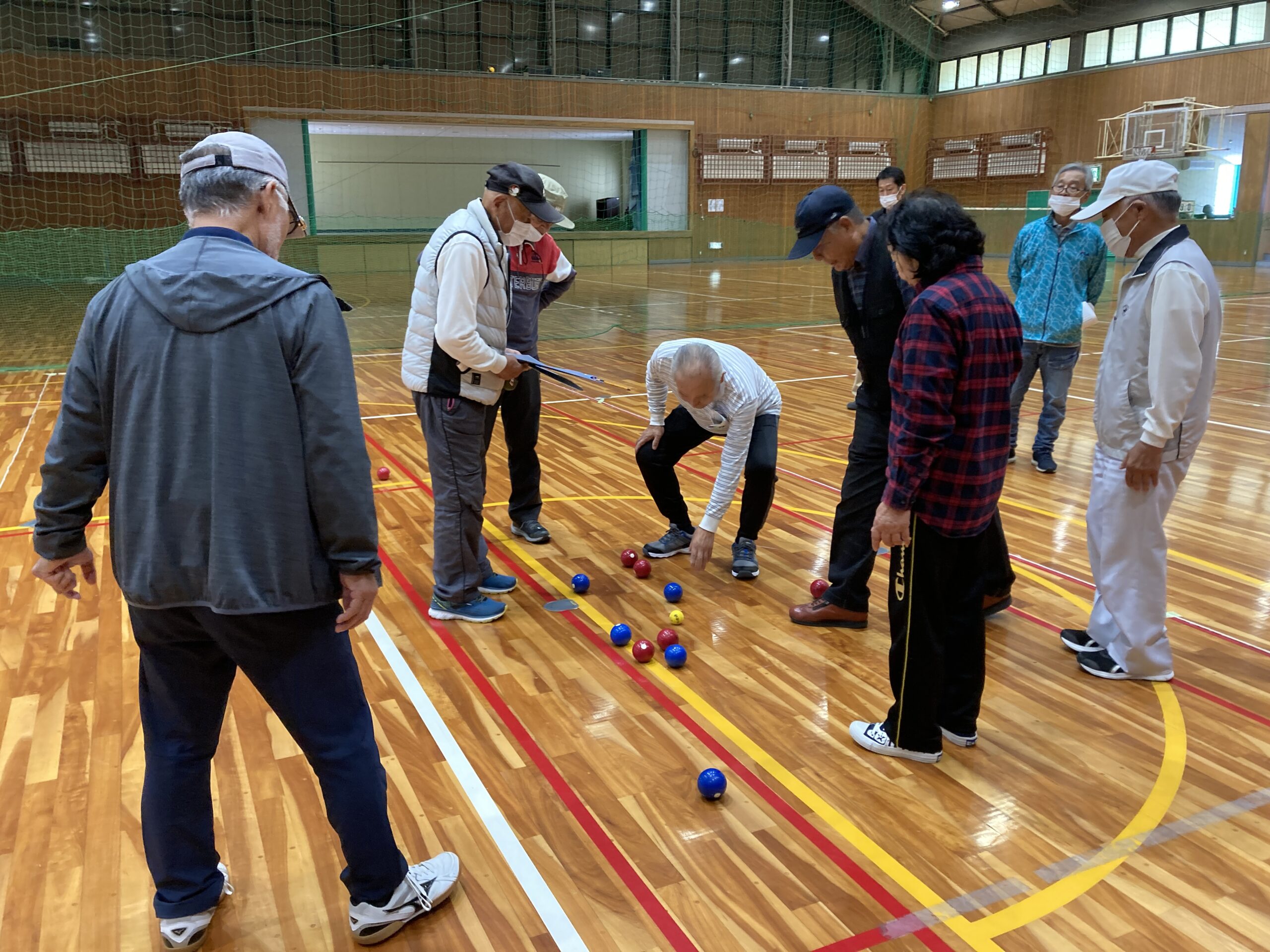 有田市老人クラブ連合会　ペタンクルール講習会を開催しました。