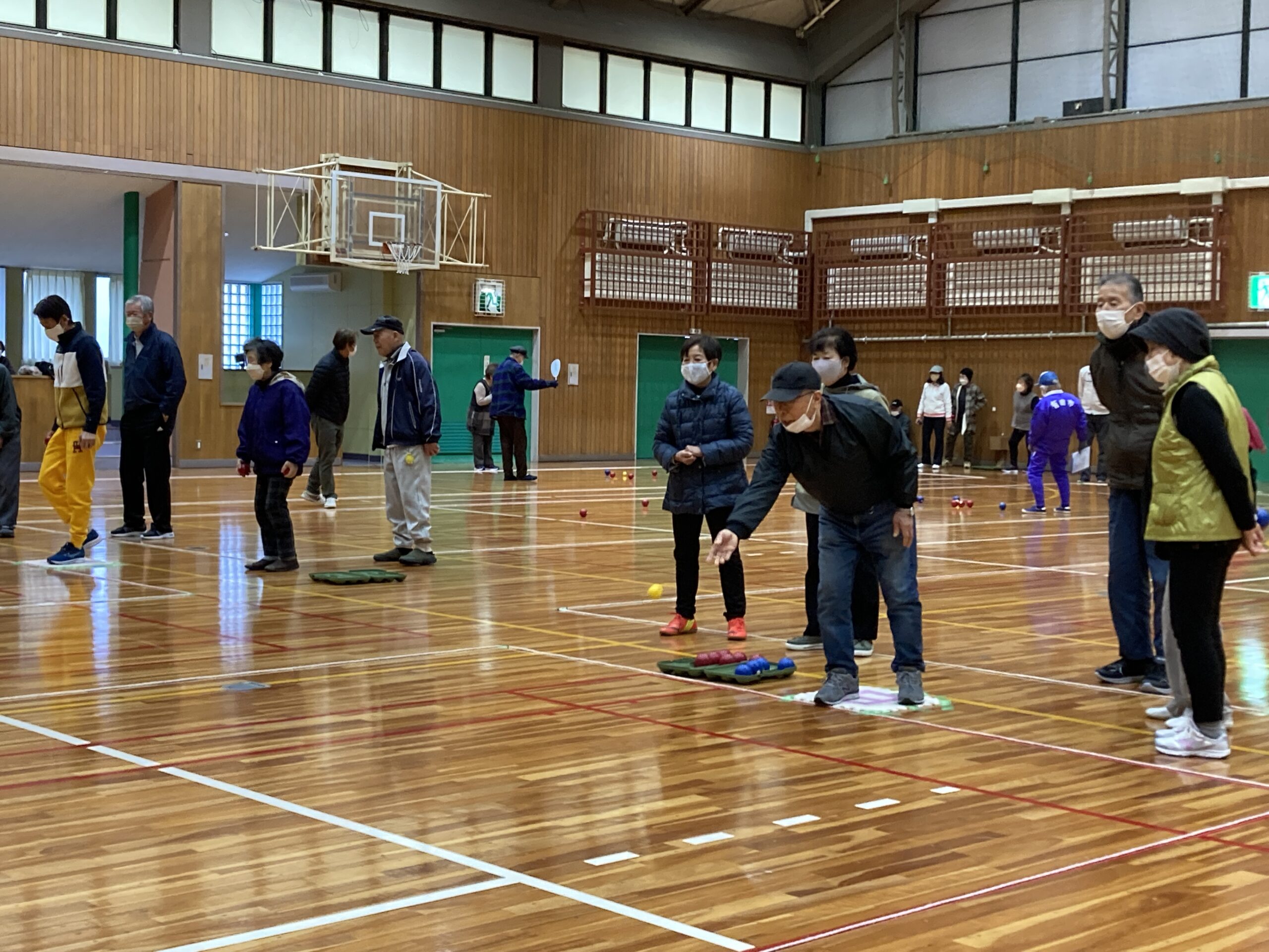有田市老連主催室内ペタンク大会を開催しました！