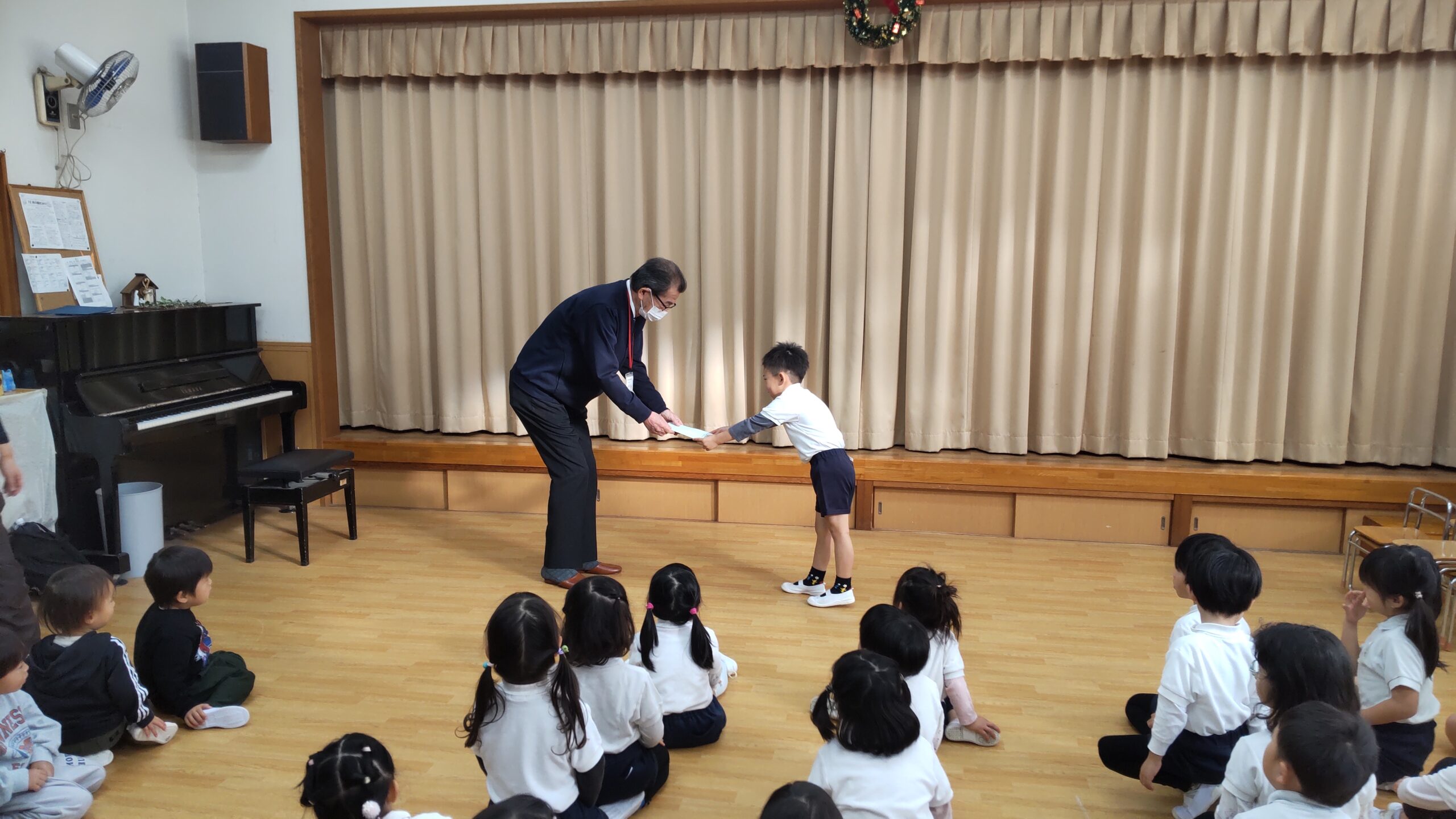 かわいい子どもさん達からご寄付をいただきました！