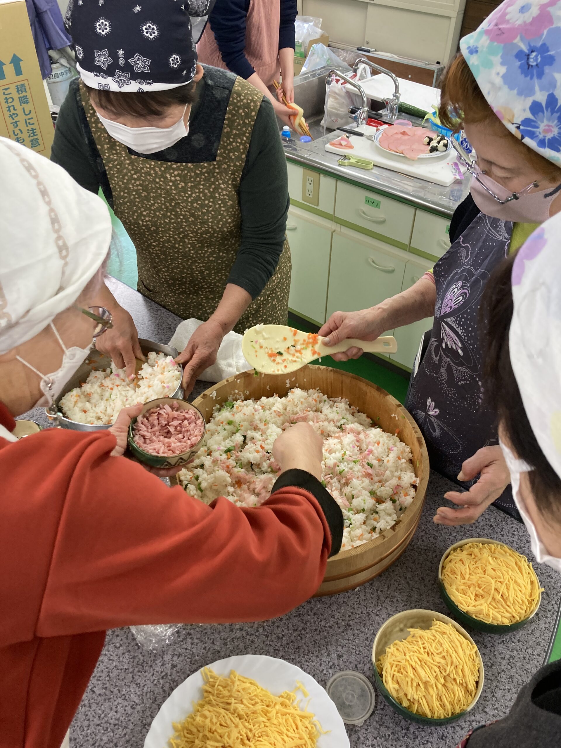 母子寡婦福祉連合会　料理教室開催!!