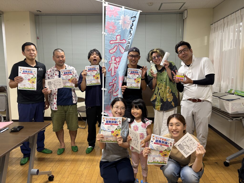 初小校区「ラジオ体操で避難訓練！」スタートッ！